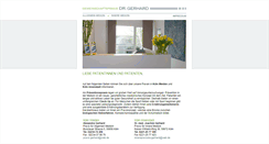 Desktop Screenshot of praxis-gerhard.de